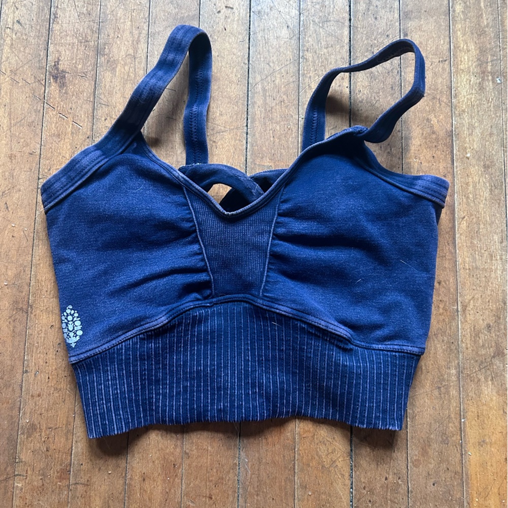 Navy Blue FP Movement Sports Bra XS